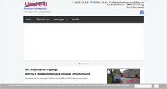 Desktop Screenshot of marienberger-textilpflege.de